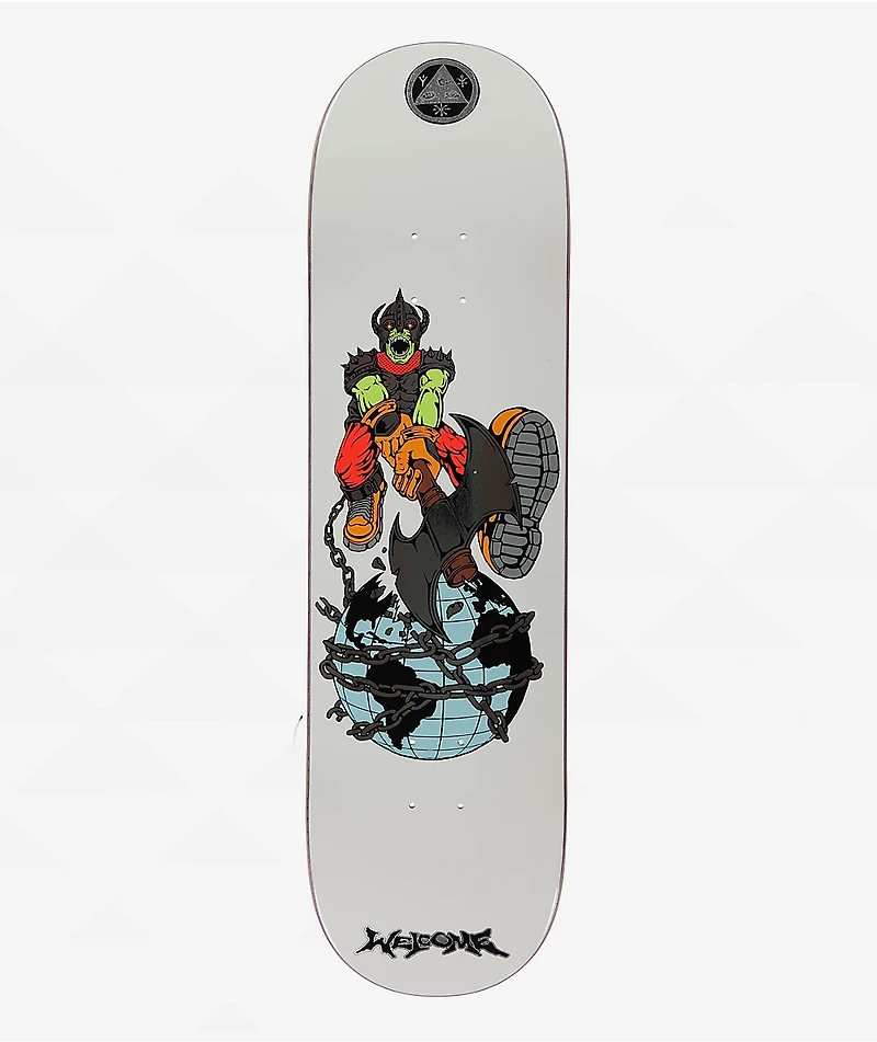 Welcome Unchained On Evil Twin 8.75" Skateboard Deck