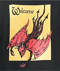 Welcome Unholy Diver Black Long Sleeve T-Shirt