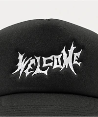 Welcome Vamp Black Trucker Hat