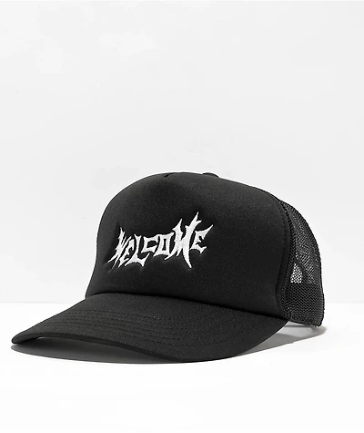 Welcome Vamp Black Trucker Hat