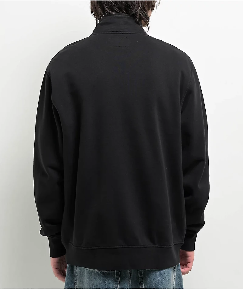 Welcome Vamp Core Black Quarter Zip Sweatshirt