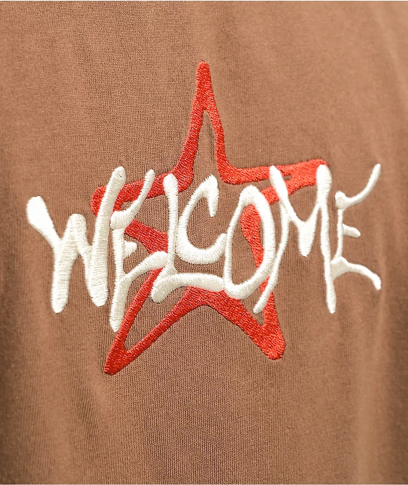Welcome Vega Brown T-Shirt