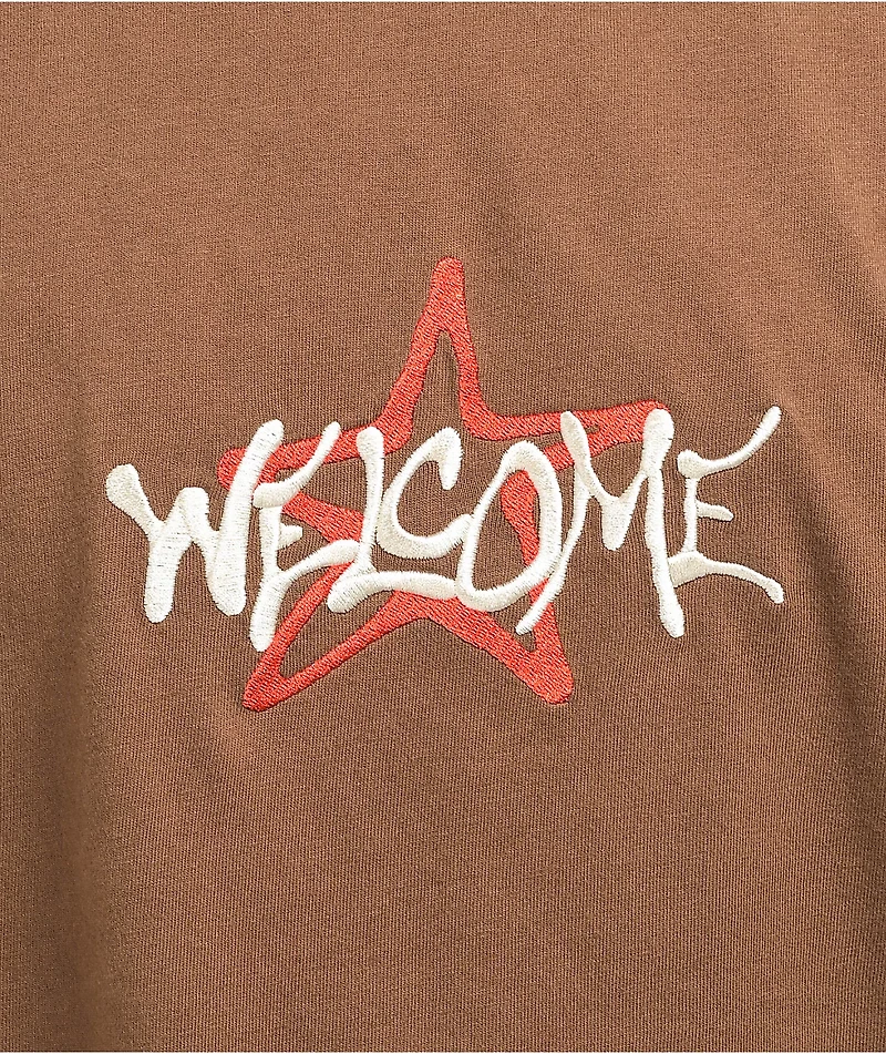 Welcome Vega Brown T-Shirt