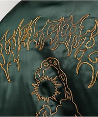 Welcome Venom Dark Green Bomber Jacket
