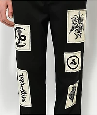 Welcome Volume Black Elastic Waist Pants
