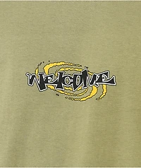 Welcome Vortex Olive T-Shirt