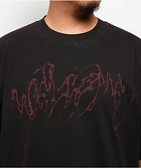 Welcome Weep Overprint Black Wash T-Shirt