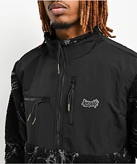 Welcome Wire Black Sherpa Jacket