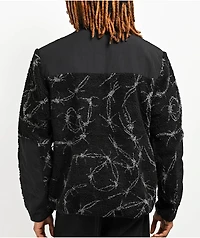 Welcome Wire Black Sherpa Jacket