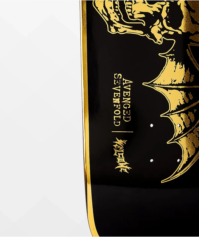 Welcome x Avenged Sevenfold Death Bat On Magic Bullet 10.5" Skateboard Deck
