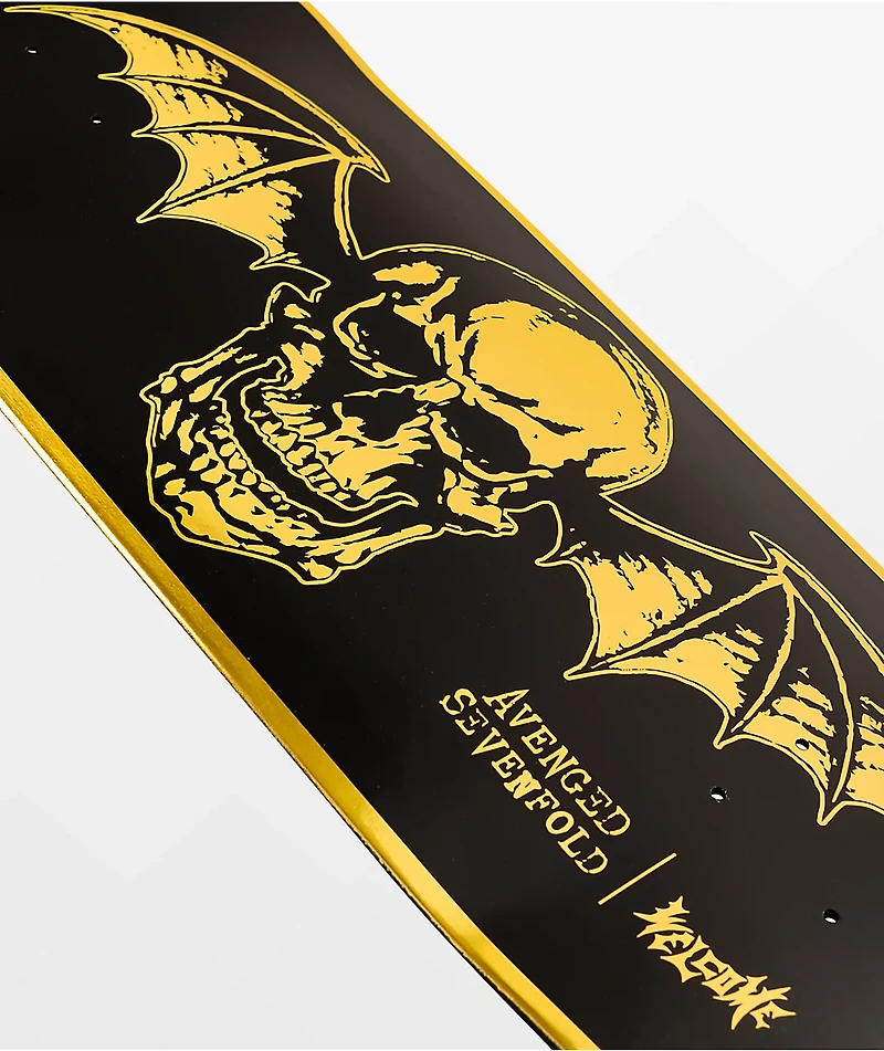 Welcome x Avenged Sevenfold Death Bat On Magic Bullet 10.5" Skateboard Deck