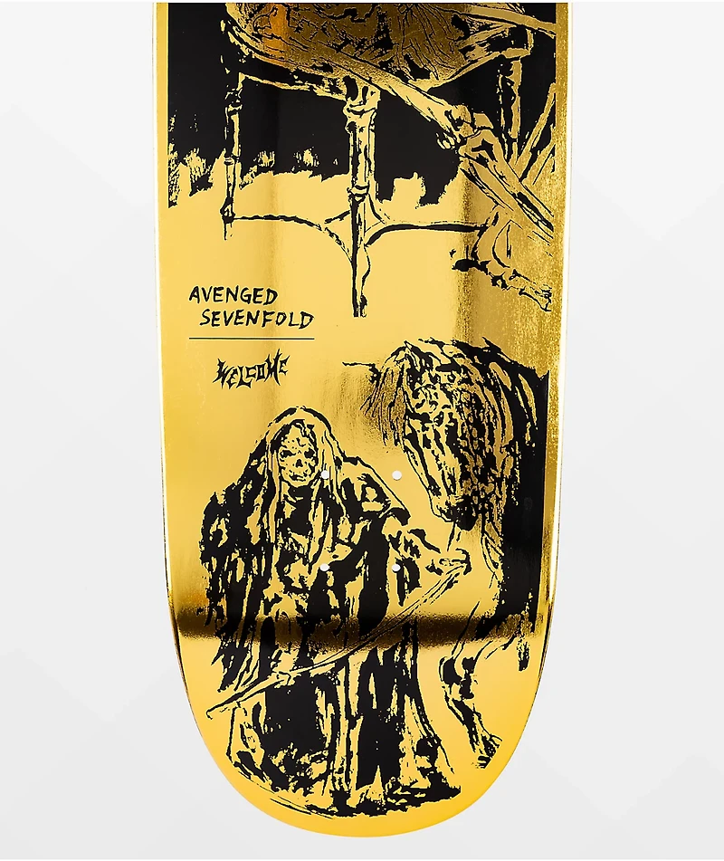Welcome x Avenged Sevenfold Life is But a Dream 9.5 Skateboard Deck