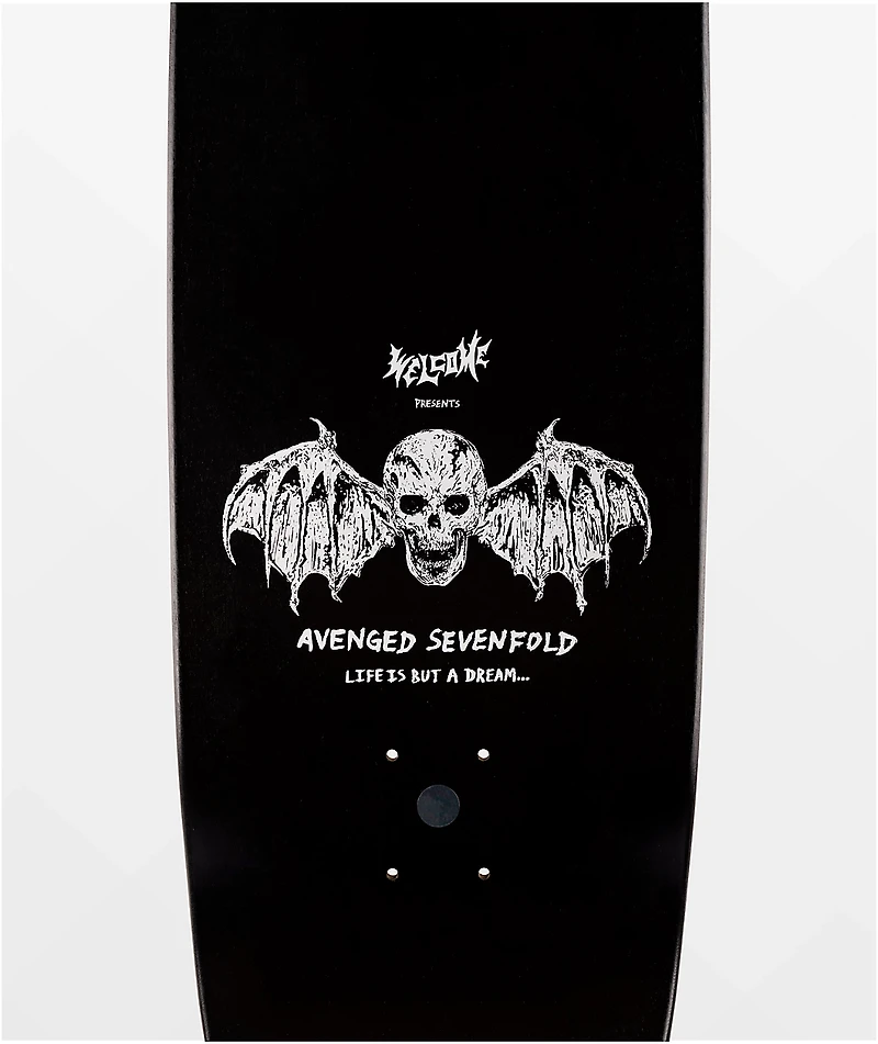 Welcome x Avenged Sevenfold Life is But a Dream 9.5 Skateboard Deck