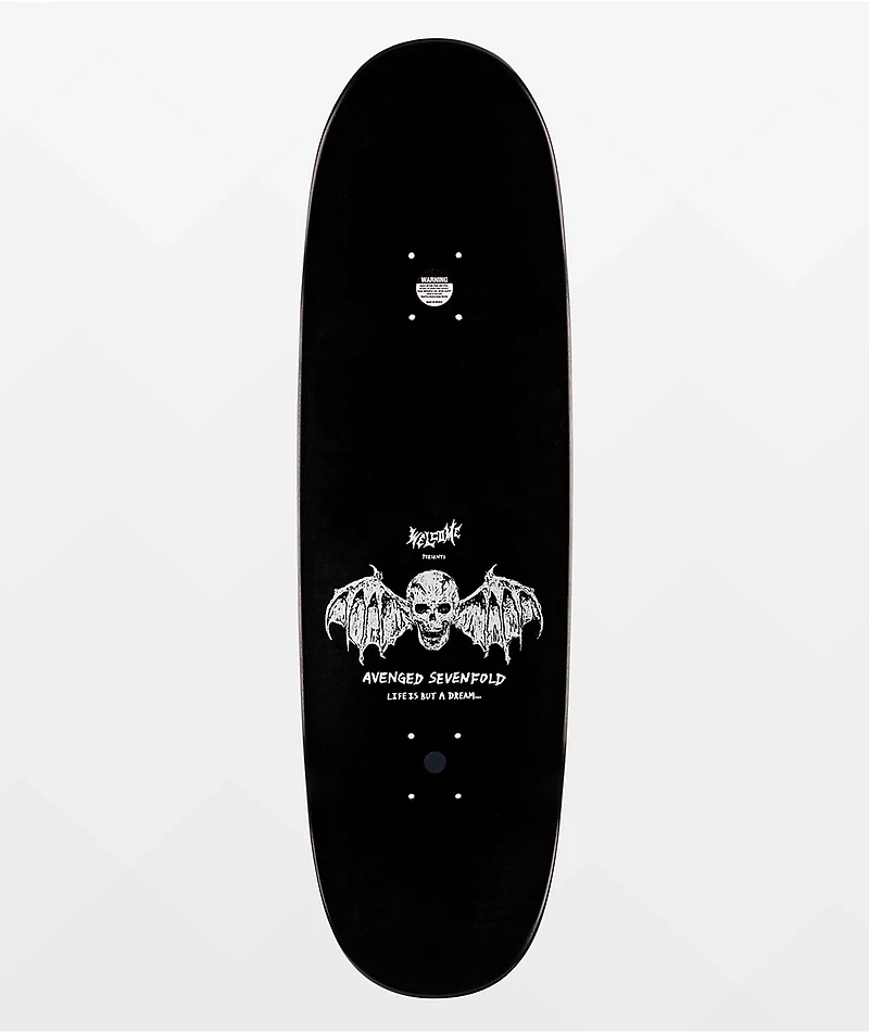 Welcome x Avenged Sevenfold Life is But a Dream 9.5 Skateboard Deck