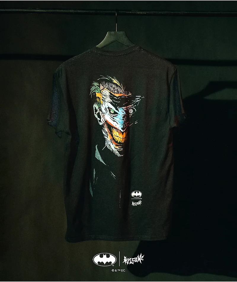 Welcome x Batman Death The Family Black T-Shirt