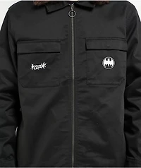 Welcome x Batman Gotham Black Long Sleeve Jacket