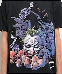 Welcome x Batman Heads Up Black T-Shirt