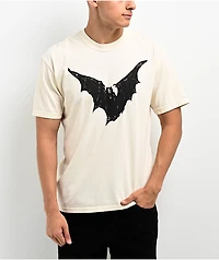 Welcome x Bauhaus Deathly Bloom Natural T-Shirt