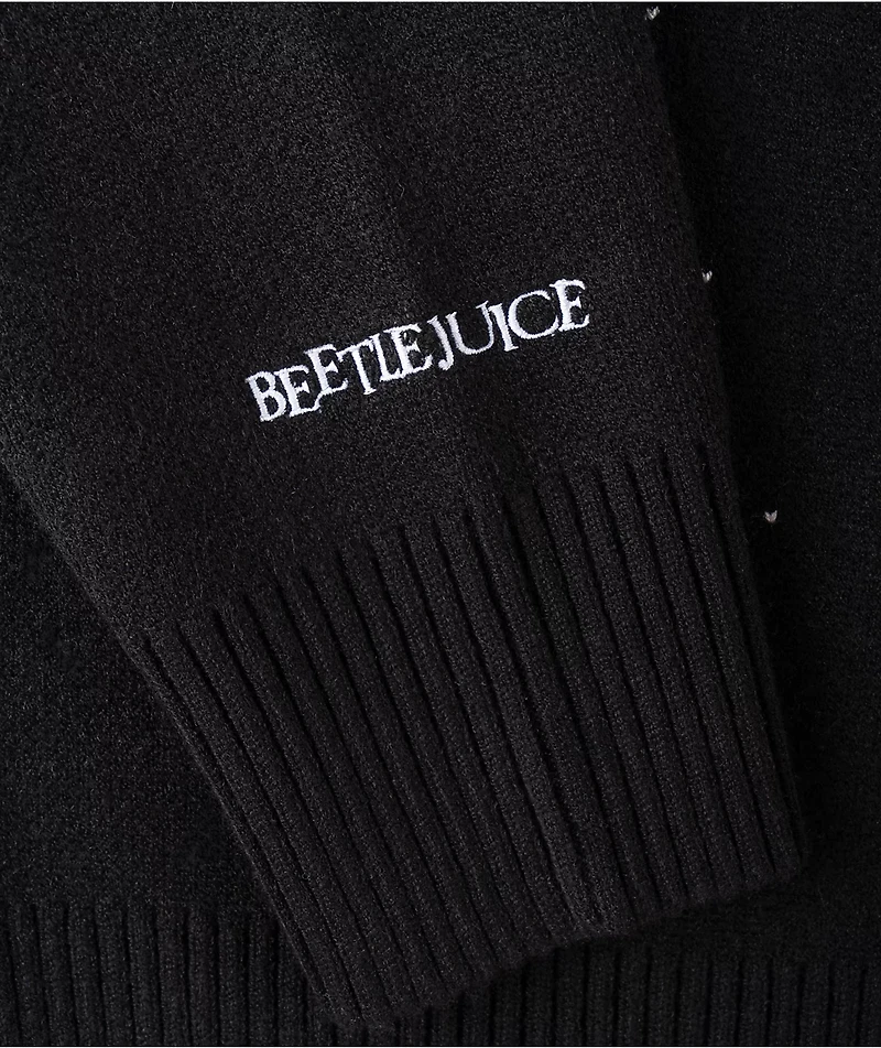Welcome x Beetlejuice Lydia Black Sweater
