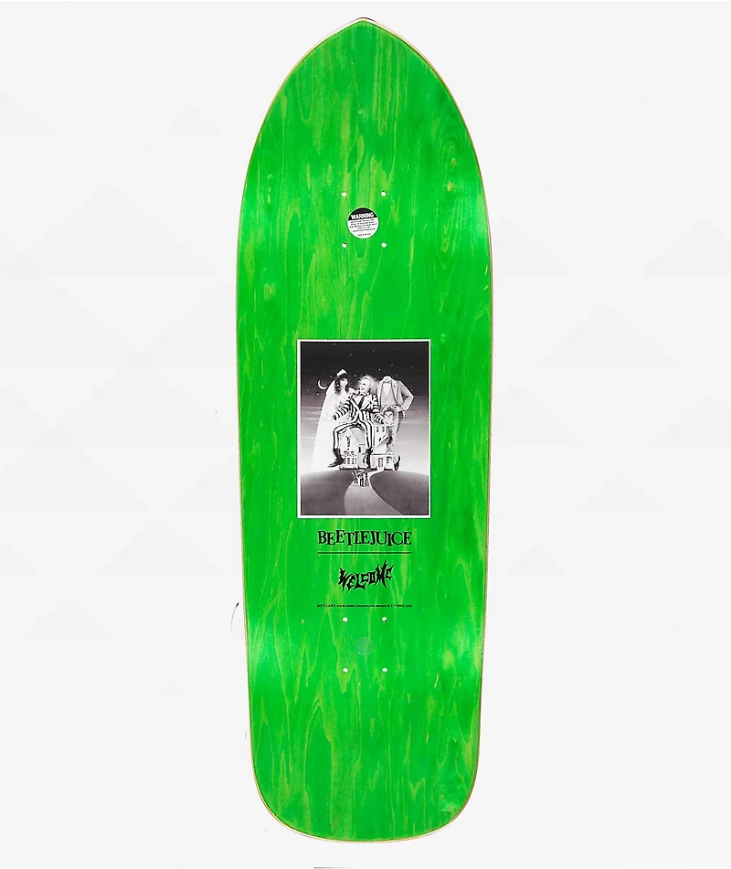 Welcome x Beetlejuice Sandworm 10.5" Skateboard Deck