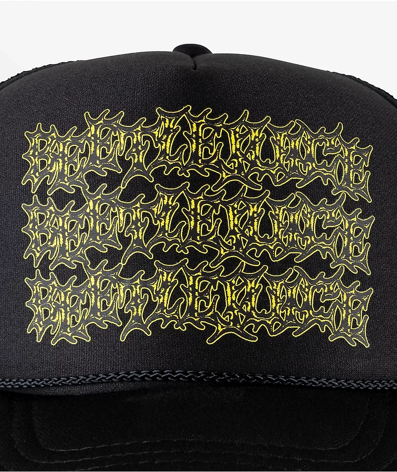 Welcome x Beetlejuice Three Times Black Trucker Hat
