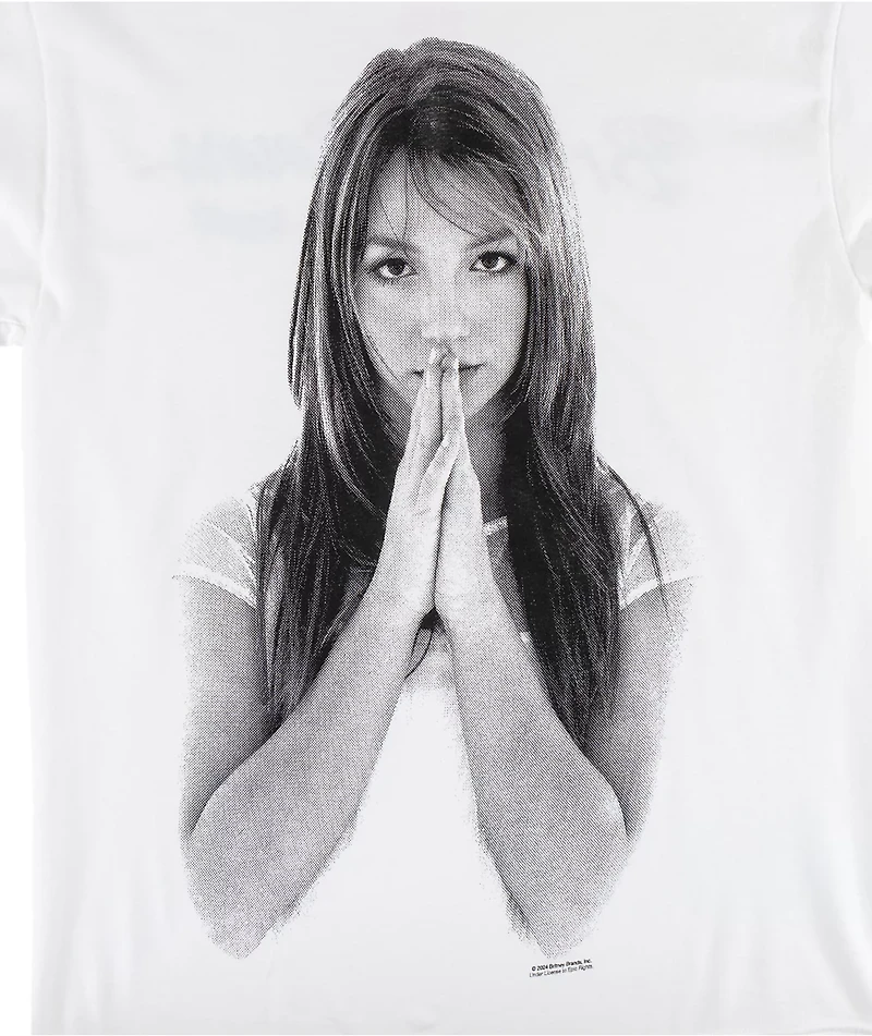 Welcome x Britney Spears Believe White T-Shirt