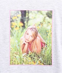 Welcome x Britney Spears Daisies Grey T-Shirt
