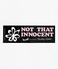 Welcome x Britney Spears Not That Innocent Sticker