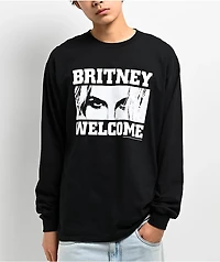 Welcome x Britney Spears Till The World Ends Black Long Sleeve T-Shirt