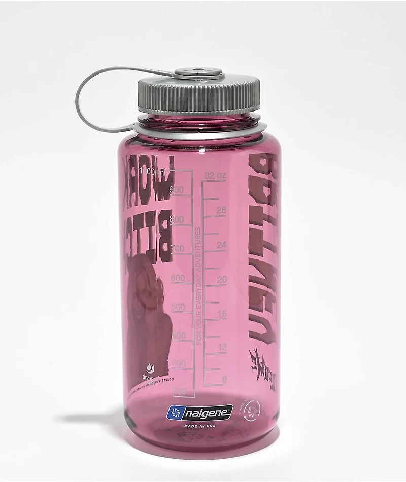Welcome x Britney Spears Work Bitch Pink Nalgene Water Bottle