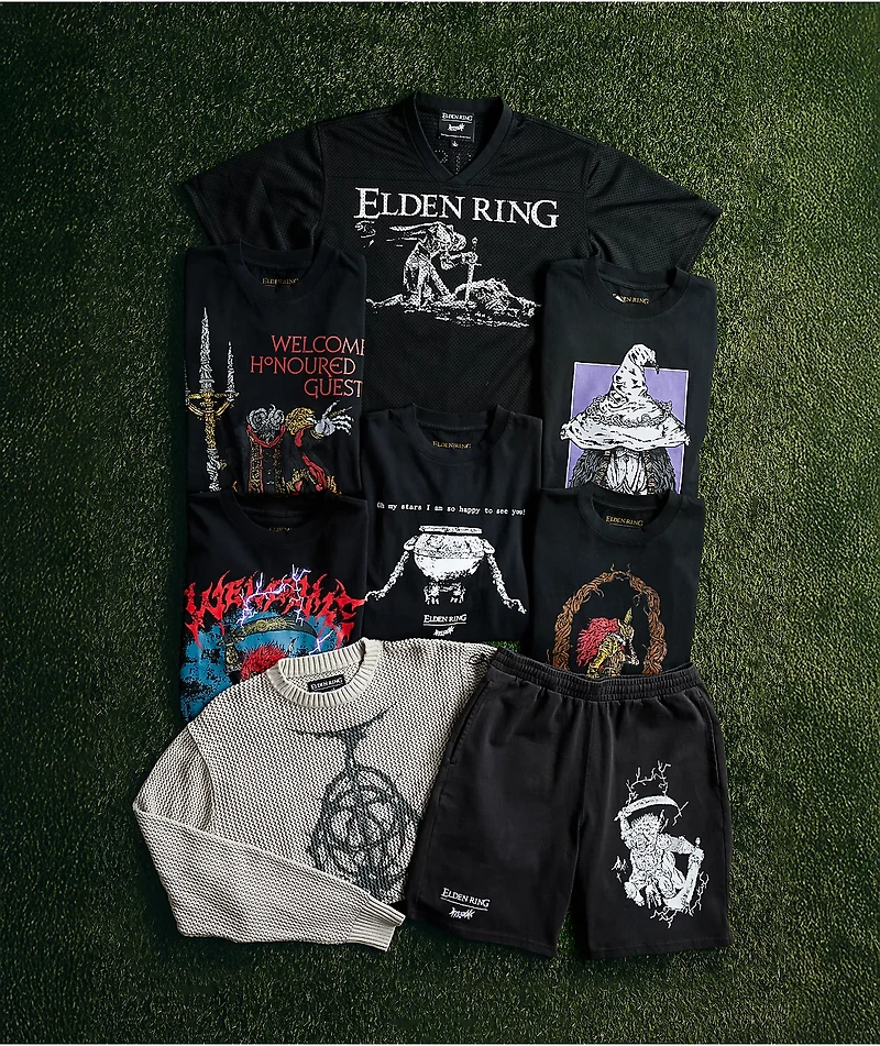 Welcome x Elden Ring Alexander Black T-Shirt