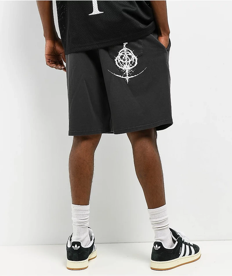 Welcome x Elden Ring Radahn Charcoal Sweat Shorts