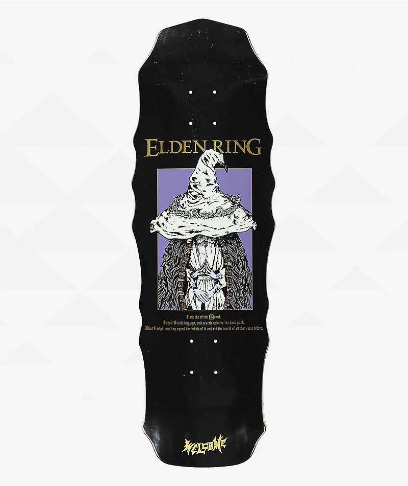 Welcome x Elden Ring Ranni 10" Skateboard Deck