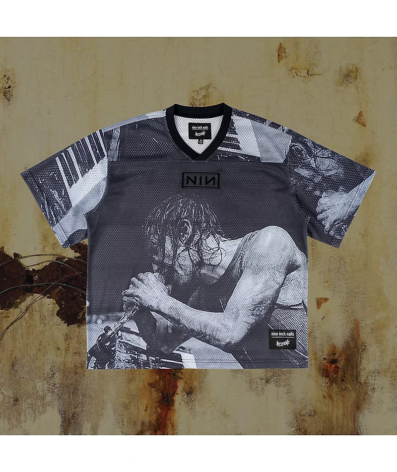 Welcome x Nine Inch Nails Closer Black Mesh Jersey