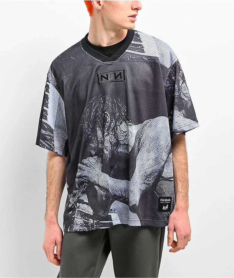 Welcome x Nine Inch Nails Closer Black Mesh Jersey