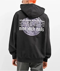 Welcome x Nine Inch Nails Eraser Black Hoodie