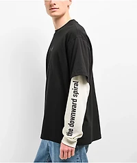 Welcome x Nine Inch Nails Heresy Black 2fer Long Sleeve T-Shirt