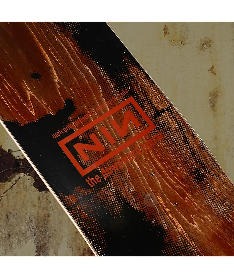 Welcome x Nine Inch Nails TDS Album Cover 9.0" Skateboard Deck