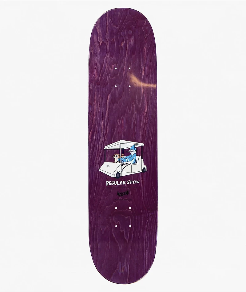 Welcome x Regular Show Fight 8.25" Skateboard Deck