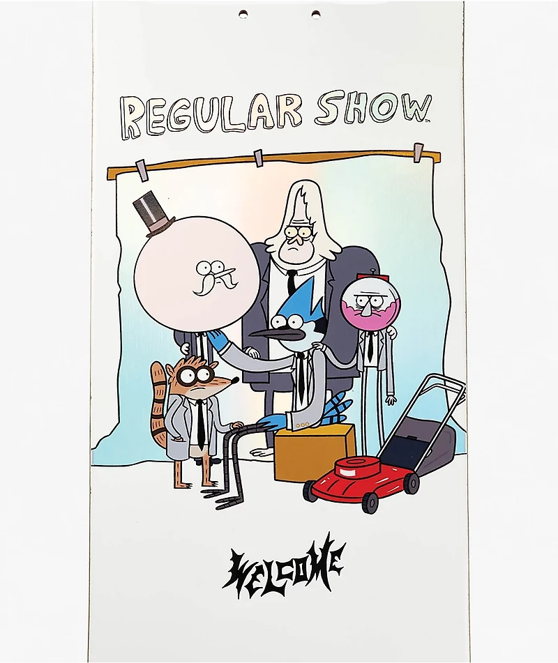 Welcome x Regular Show Group Portrait 8.5" Skateboard Deck