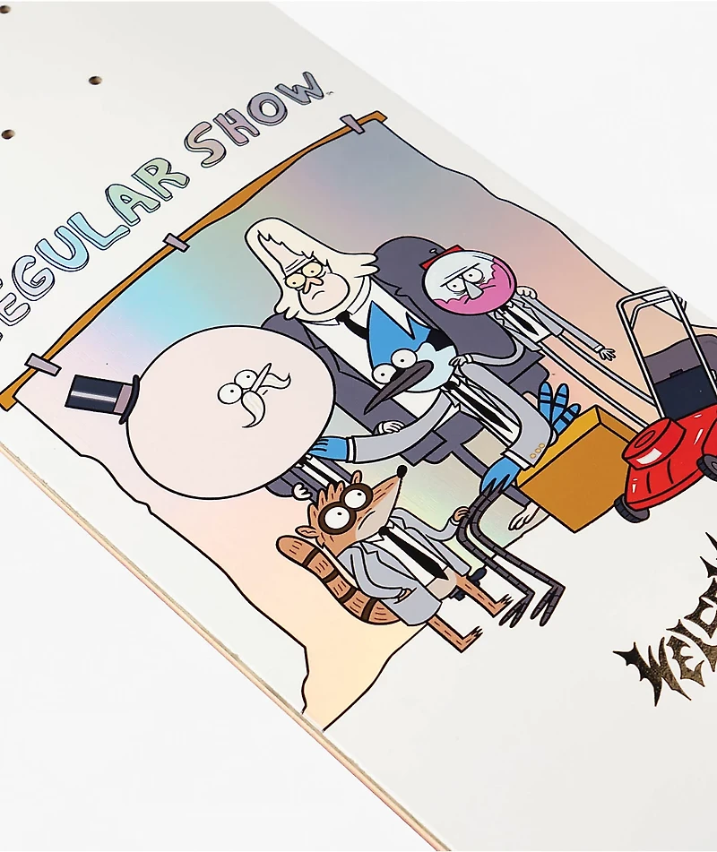 Welcome x Regular Show Group Portrait 8.5" Skateboard Deck