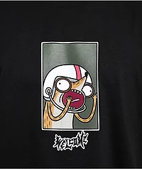 Welcome x Regular Show Rigby Black T-Shirt