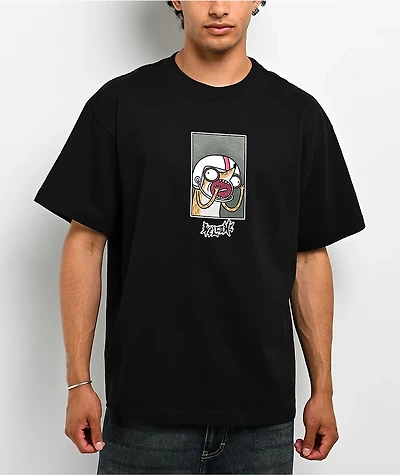 Welcome x Regular Show Rigby Black T-Shirt