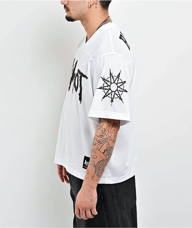 Welcome x Slipknot Heretic White Football Jersey