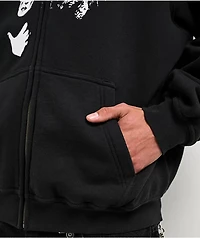 Welcome x Slipknot Nonogram Black Zip Hoodie