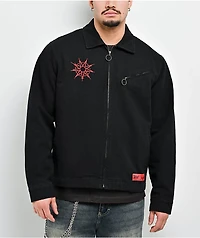 Welcome x Slipknot Self Titled Black Canvas Jacket