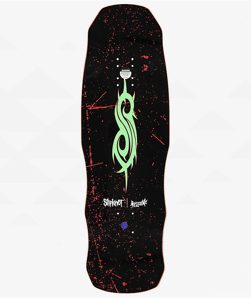Welcome x Slipknot Spit It Out 9.75" Skateboard Deck