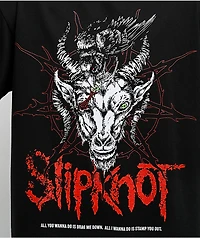 Welcome x Slipknot Spit It Out Black T-Shirt