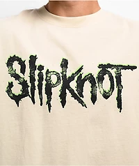 Welcome x Slipknot Tomorrow Beige Boxy T-Shirt
