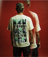 Welcome x Slipknot Tomorrow Beige Boxy T-Shirt